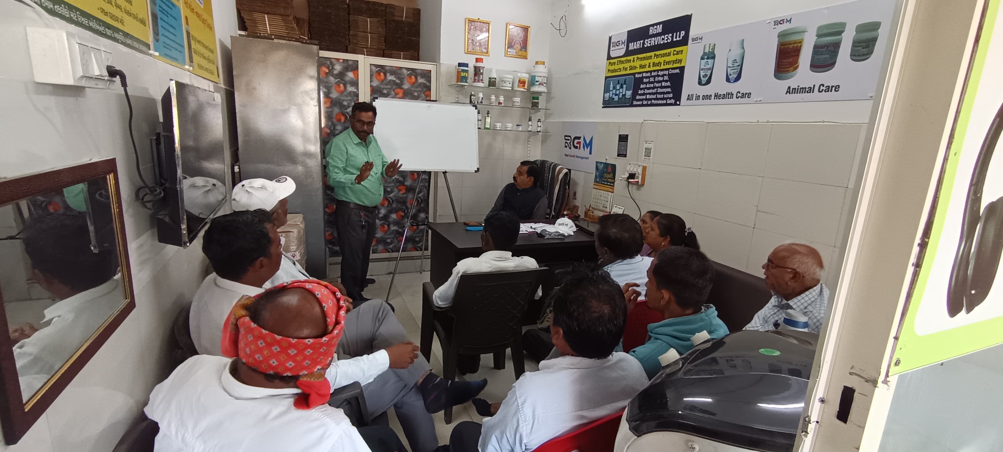 RGM GROUP MEETING AT COMPANY OFFICE 