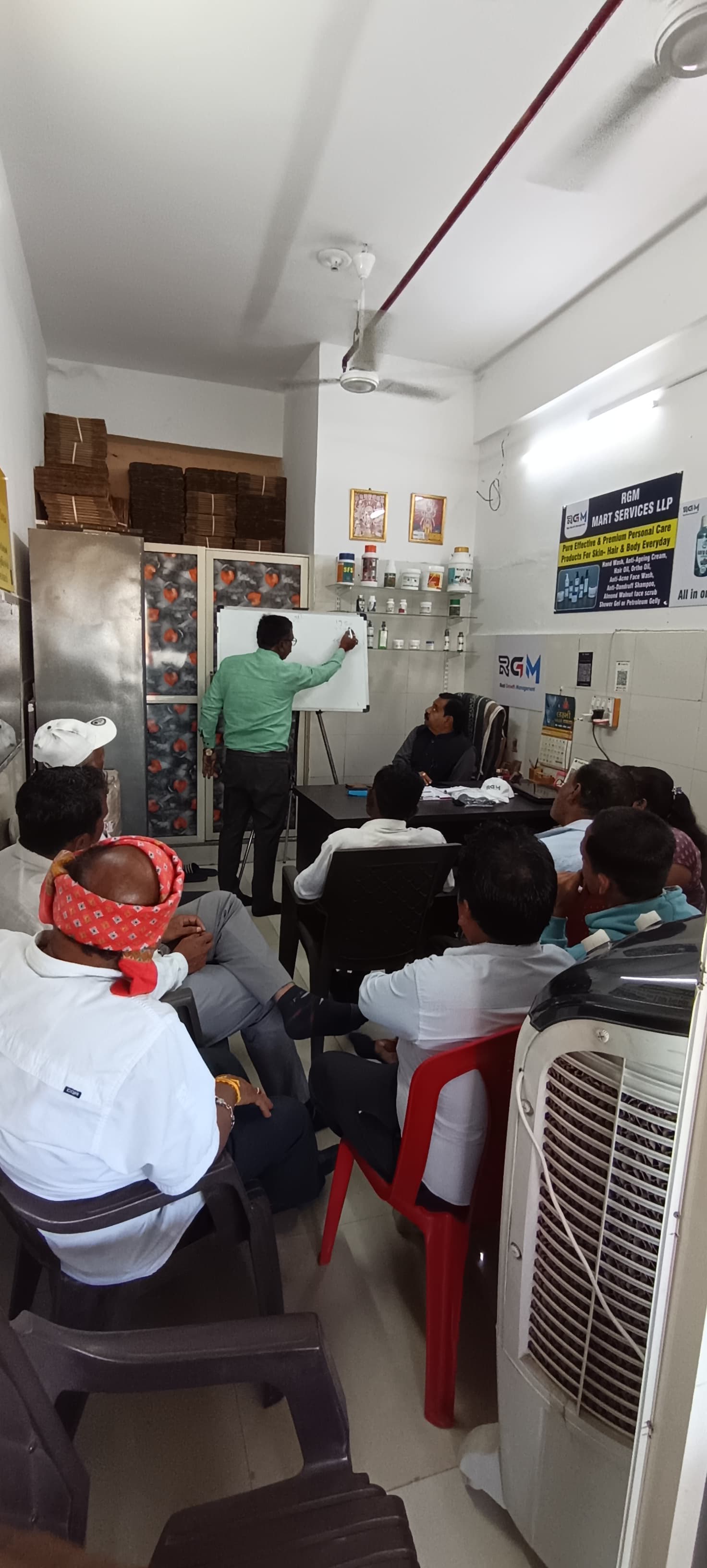 RGM GROUP MEETING AT COMPANY OFFICE 